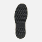 Load image into Gallery viewer, Bottom view of sole of brown ankle boot. Features triangle threaded sole and brand name Geox.
